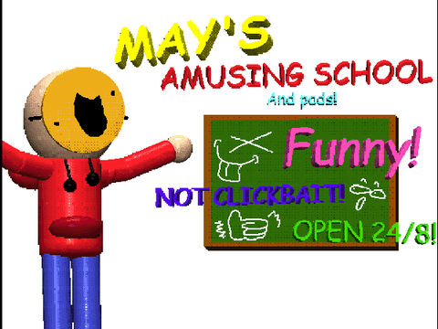 May's Amusing School And Pads!
