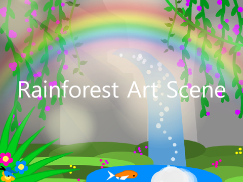 Rainforest Art Scene