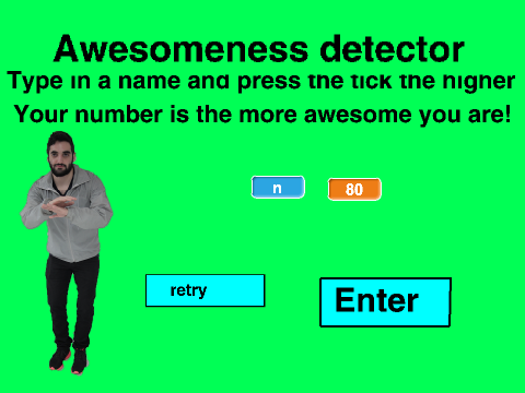 Awesomeness detector