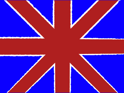 Pen Union Jack flag