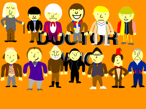 All the Doctors from Doctor Who