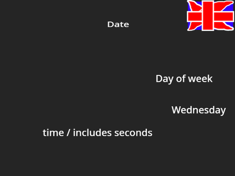 This will show the exact time
