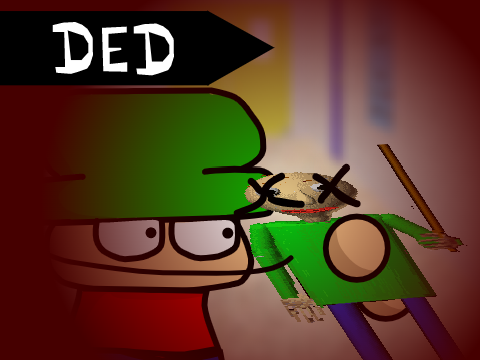 Baldi he's dead | F.N.F D&B Animation