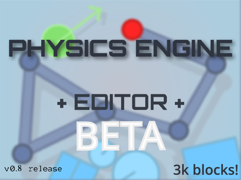 Physics engine BETA v0.8    #games #all