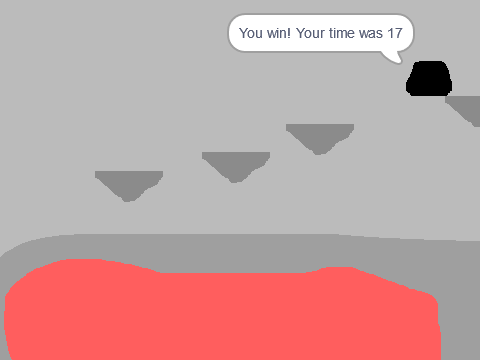 A one level platformer