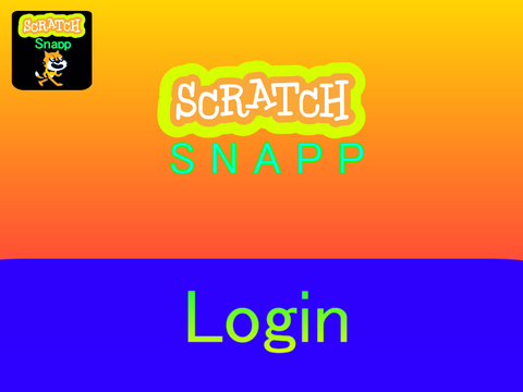 ScratchSnapp - Concept Login UI