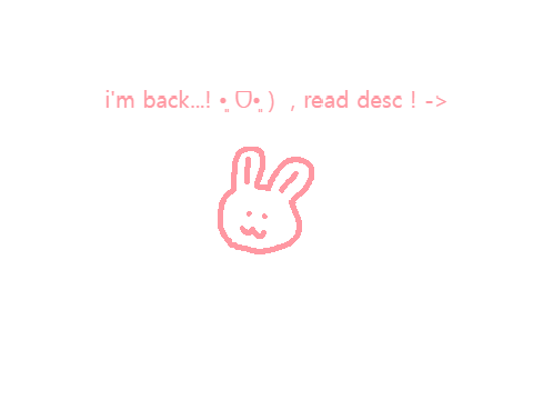 ⇢ i'm back!