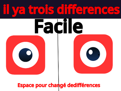 Jeux de différence !
