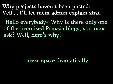 sorry for the lack of projects