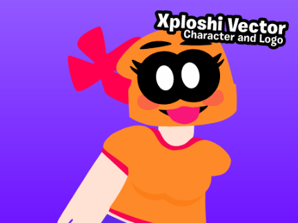 Xploshi Vector - Character and Logo