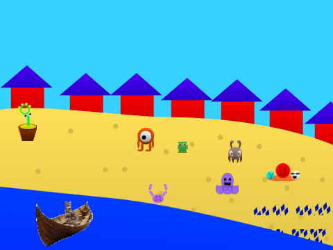 add a monster to sapphire shores (awesome edition)