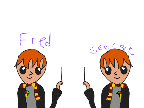 Fred-1 and George-2
