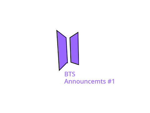 BTS Announcement #1