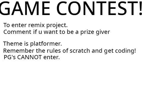 GAME CONTEST!