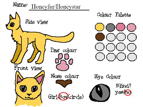 Honeyfur/Honeystar