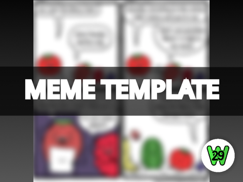 Strawberry Meme Template