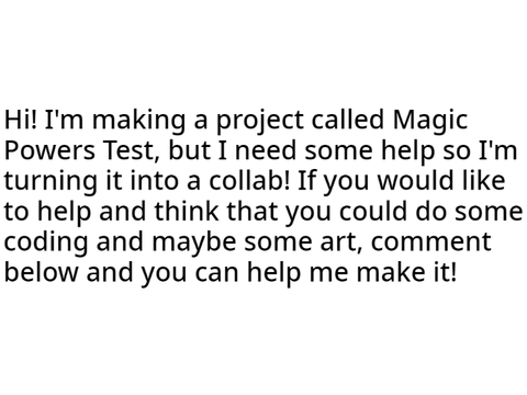 Magic Powers Test collab