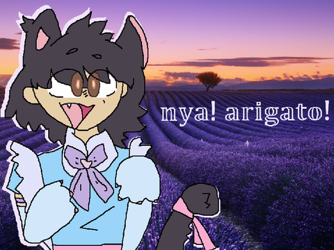 nya arigato!! || gift for catboy