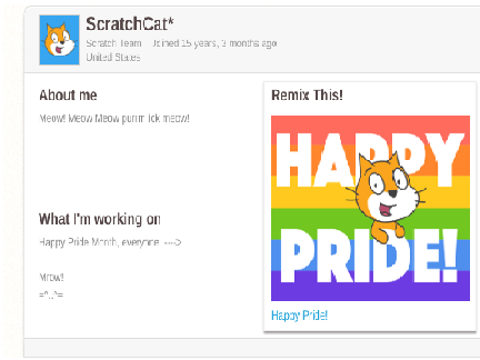 Uhhhh Scratch Cat