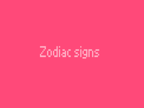 Zodiac signs