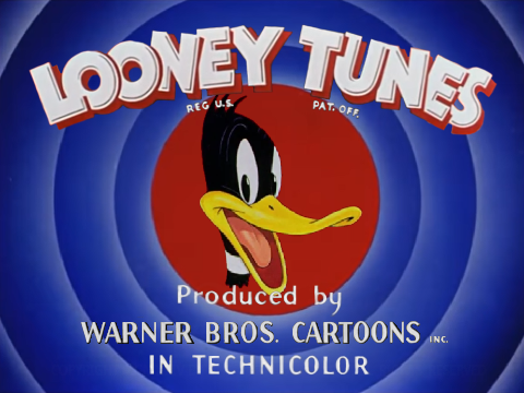 Looney Tunes 1944 Opening (Daffy Duck)
