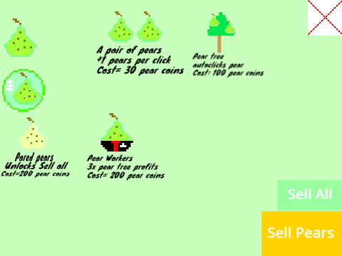 Pear Clicker :D (incomplete)