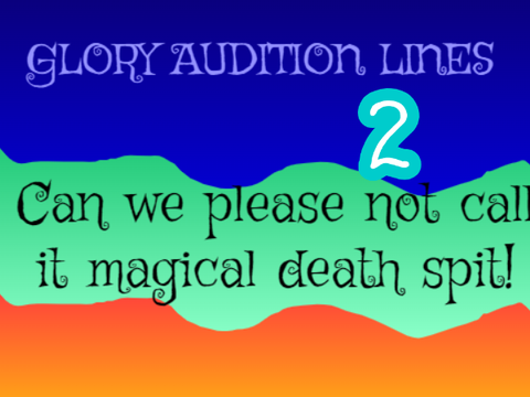 WOF dragonets of destiny auditions for Glory Of The Rainwings!