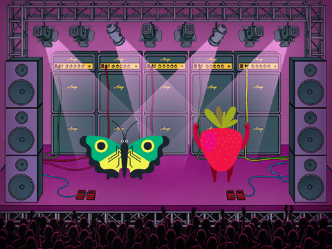 Strawberry dance