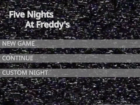 FNAF start GUI