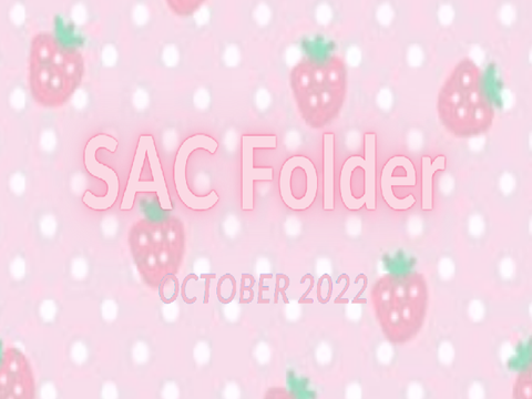 SAC Folder- October 2022 