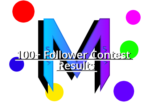 100+ Follower Contest Results
