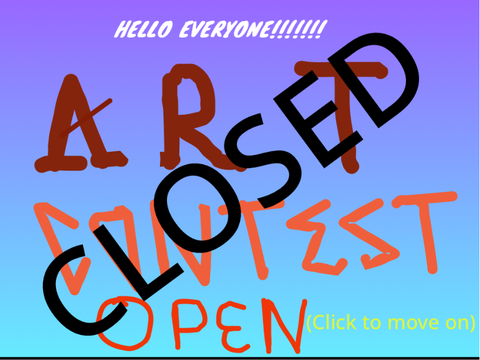 CLOSED Raffle/ Art Contest