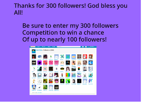 Thanks for 300 followers!±recording!