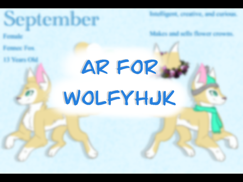 AR for wolfyhjk 