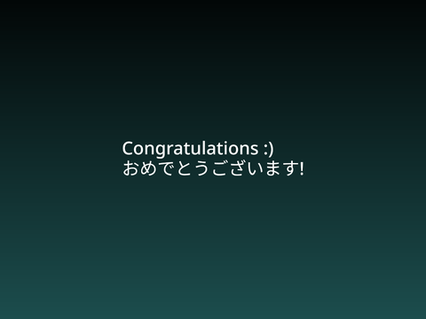 Raffle winner 6/30 || 当選者発表 6/30