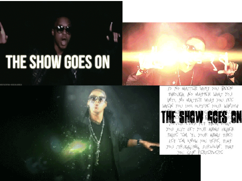 The Show Goes On Song and Gif