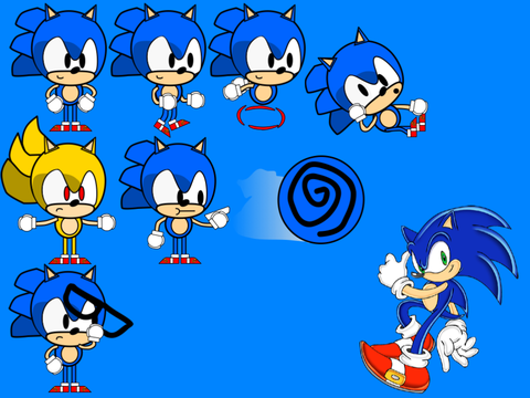 Sonic sprites