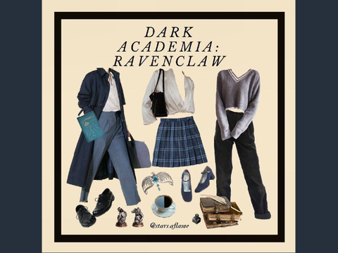 Ravenclaw dark academia 
