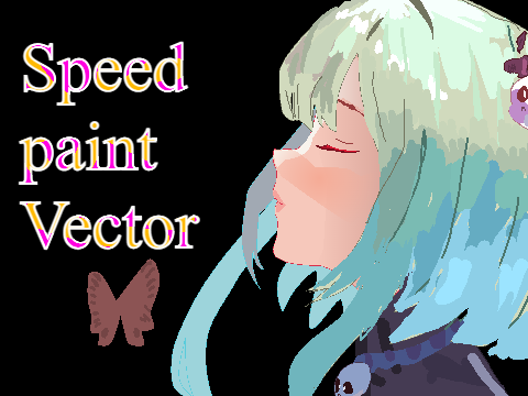 Speedpaint + Process [Vector and semi-realism uwu]