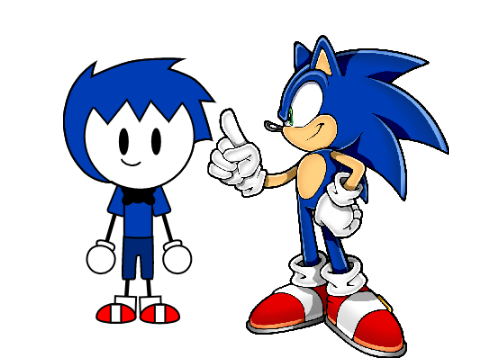 if sonic characters were next to their parody, spikey