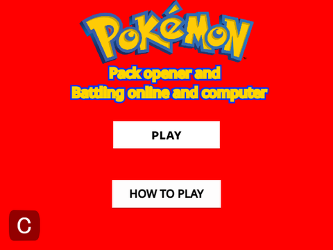Pokemon pack opener and battle a work in progess