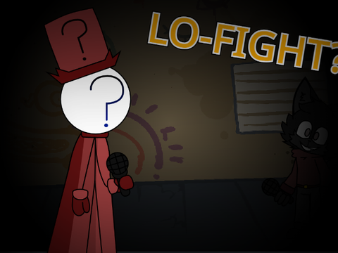 Lo-Fight - VS. Whitty but it's Question Man and Asher