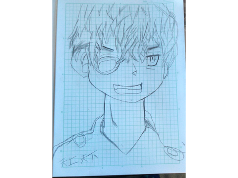 東京リベンジャーズの千冬描いた