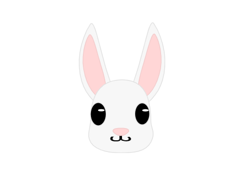 Rabbit vector art