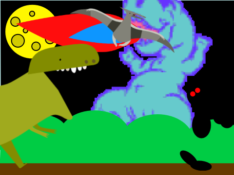 Dino Run  time glich remix