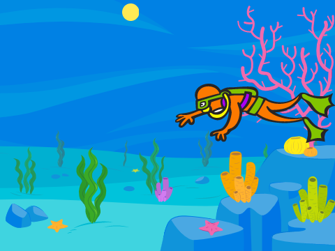 scuba treasure hunter