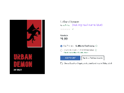 Welp, I'm officially a published author now :'D