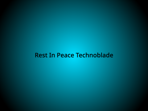 RIP Technoblade