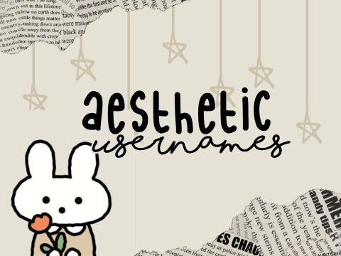 ✩ aesthetic usernames