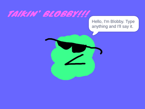 Talkin' Blobby